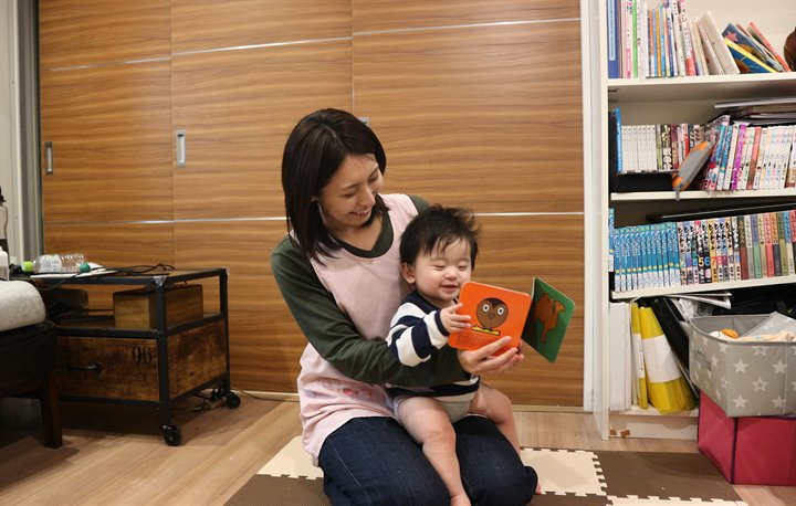 訪問保育の様子（ご家庭での保育）